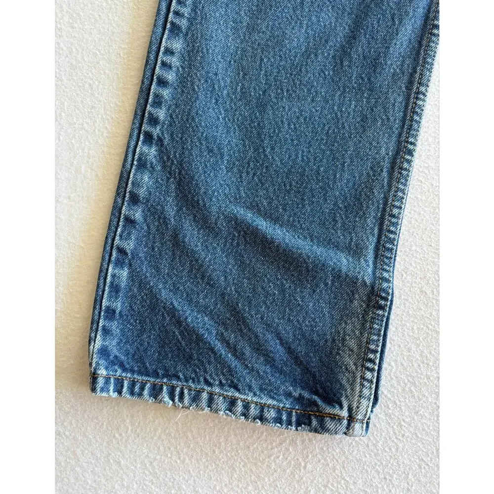 Levi’s 505 Regular Fit Straight Stonewash Blue Jeans Men’s 33X30 Casual